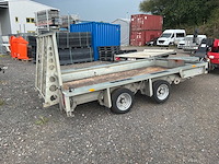 2020 ifor williams trailers gx126 ifor williams gx126 flatbed trailer / trailer – 3.500 kg – 2020 – dubbele assen - afbeelding 1 van  19