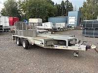 2020 ifor williams trailers gx126 ifor williams gx126 flatbed trailer / trailer – 3.500 kg – 2020 – dubbele assen - afbeelding 13 van  19