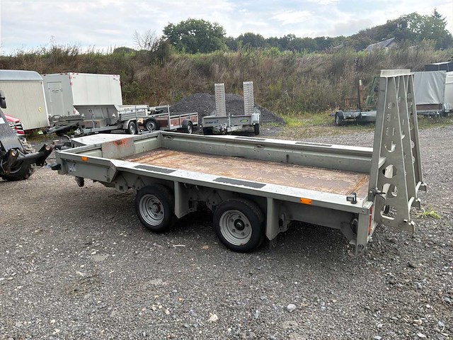 2020 ifor williams trailers gx126 ifor williams gx126 flatbed trailer / trailer – 3.500 kg – 2020 – dubbele assen - afbeelding 17 van  19