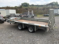 2020 ifor williams trailers gx126 ifor williams gx126 flatbed trailer / trailer – 3.500 kg – 2020 – dubbele assen - afbeelding 17 van  19