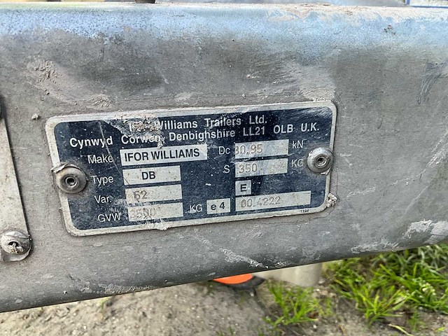 2020 ifor williams tt35 kipper 3500kg - afbeelding 11 van  24