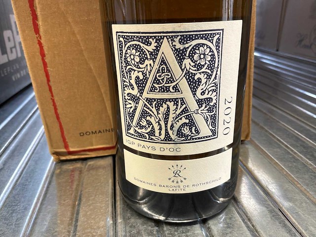 2020 igp pays d’oc - domaines barons de rothschild witte wijn (28x) - afbeelding 3 van  5