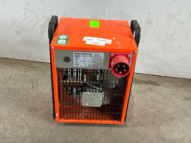 2020 inelco 88849450 dania sh 9kw elektroheater 9kw 400v - afbeelding 4 van  6