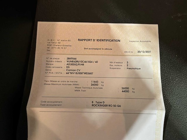 2020 iveco vrachtwagen - afbeelding 36 van  46