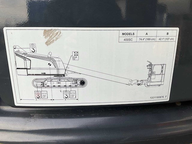2020 jlg 400sc hoogwerker - afbeelding 24 van  30