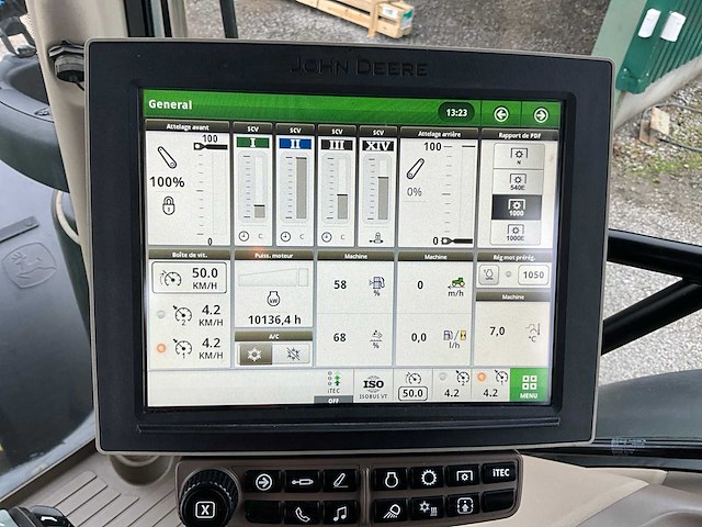 2020 john deere 6r250 vierwielaangedreven landbouwtractor - afbeelding 14 van  23