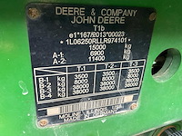 2020 john deere 6r250 vierwielaangedreven landbouwtractor - afbeelding 15 van  23