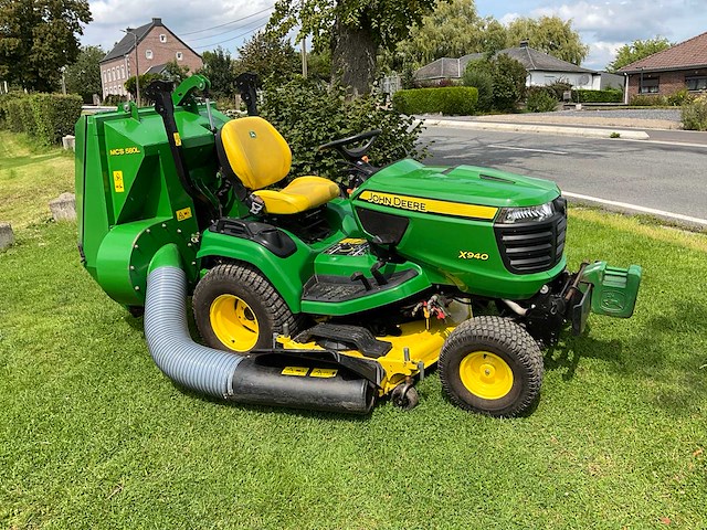 2020 john deere x940 tractor-type grasmaaier - afbeelding 27 van  27