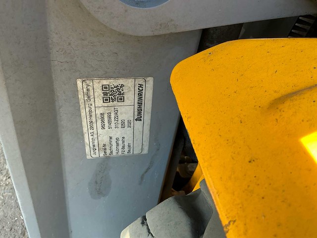 2020 jungheinrich efg 218 vorkheftruck - afbeelding 9 van  9