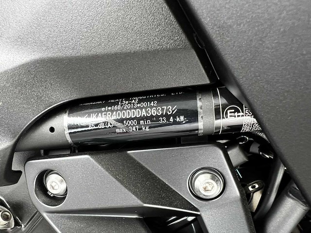 2020 kawasaki z400 motorfiets - afbeelding 8 van  18
