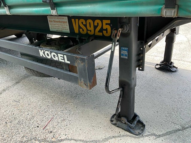2020 kögel sn 24 schuifzeiloplegger - afbeelding 7 van  9