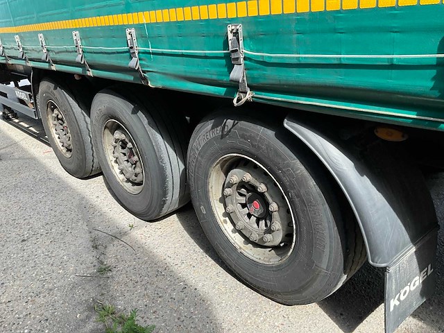 2020 kögel sn 24 schuifzeiloplegger - afbeelding 3 van  10