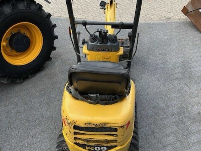 2020 komatsu pc09-1 minigraafmachine - afbeelding 3 van  7