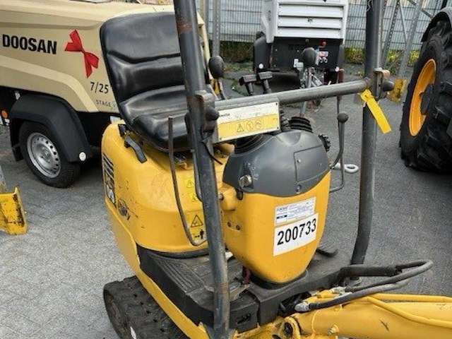 2020 komatsu pc09-1 minigraafmachine - afbeelding 4 van  7