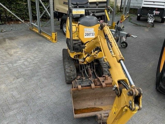 2020 komatsu pc09-1 minigraafmachine - afbeelding 5 van  7