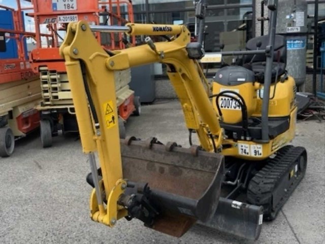 2020 komatsu pc09-1 minigraafmachine - afbeelding 2 van  3