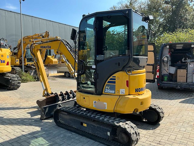 2020 komatsu pc35mr-5 midigraafmachine - afbeelding 19 van  24