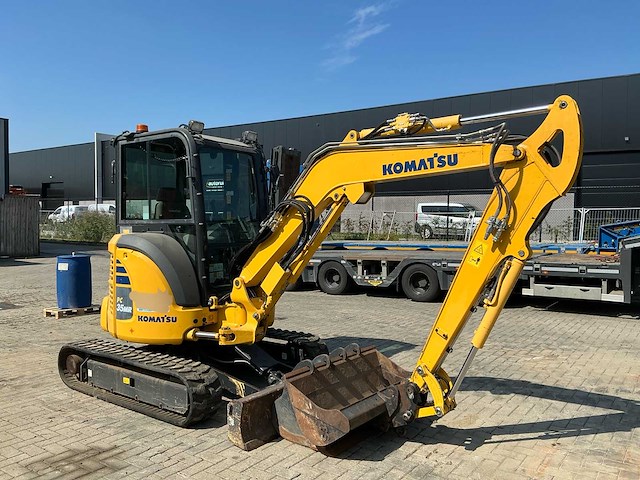 2020 komatsu pc35mr-5 midigraafmachine - afbeelding 22 van  24