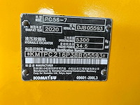 2020 komatsu pc56-7 rupsgraafmachine - afbeelding 5 van  23