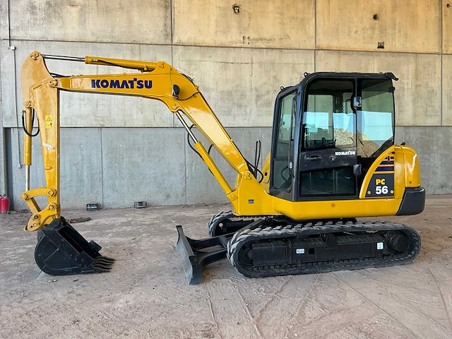 2020 komatsu pc56-7 rupsgraafmachine - afbeelding 1 van  23