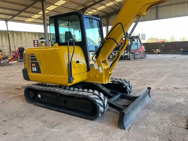 2020 komatsu pc56-7 rupsgraafmachine - afbeelding 19 van  23