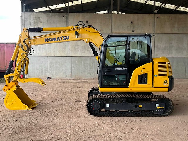 2020 komatsu pc60-8 rupsgraafmachine - afbeelding 11 van  24