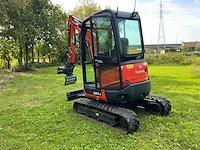 2020 kubota u27-4 hi minigraafmachine met hydraulische sorteergrijper en diverse bakken - afbeelding 20 van  26
