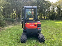 2020 kubota u27-4 hi minigraafmachine met hydraulische sorteergrijper en diverse bakken - afbeelding 21 van  26