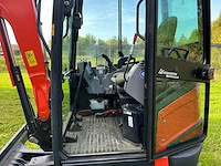 2020 kubota u27-4 hi minigraafmachine met hydraulische sorteergrijper en diverse bakken - afbeelding 26 van  26