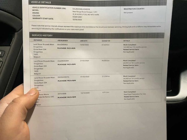 2020 land rover range rover evoque d150 - 68 769 km landmark edition personenauto - afbeelding 13 van  24