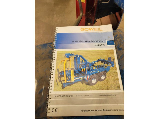 2020 lely rp 245 profi balenpers + goweil g5040 kombi - afbeelding 24 van  31