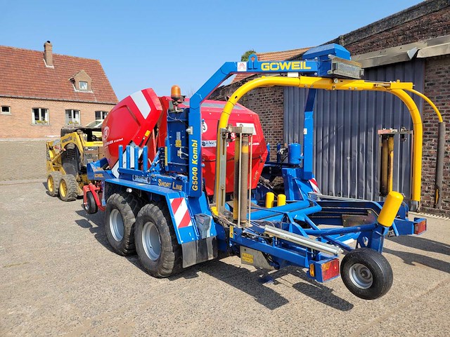 2020 lely rp 245 profi balenpers + goweil g5040 kombi - afbeelding 23 van  31