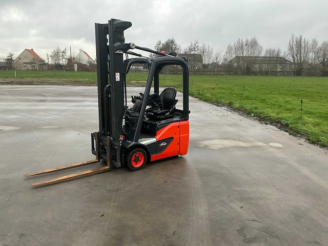 2020 linde e12-02 vorkheftruck met nieuwe 2025 accu - afbeelding 9 van  72