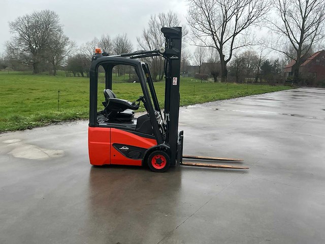 2020 linde e12-02 vorkheftruck met nieuwe 2025 accu - afbeelding 16 van  72