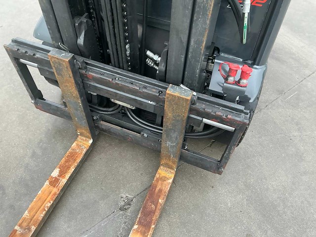 2020 linde e12-02 vorkheftruck met nieuwe 2025 accu - afbeelding 63 van  74