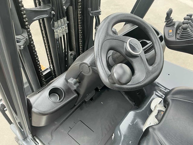 2020 linde e12-02 vorkheftruck met nieuwe 2025 accu - afbeelding 19 van  74