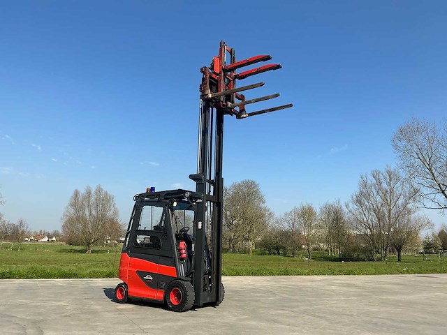 2020 linde e30h vorkheftruck met kaup 2t415bcr - afbeelding 6 van  43