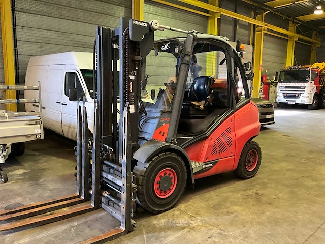 2020 linde h45t-02 evo vorkheftruck (68046-131) - afbeelding 3 van  14