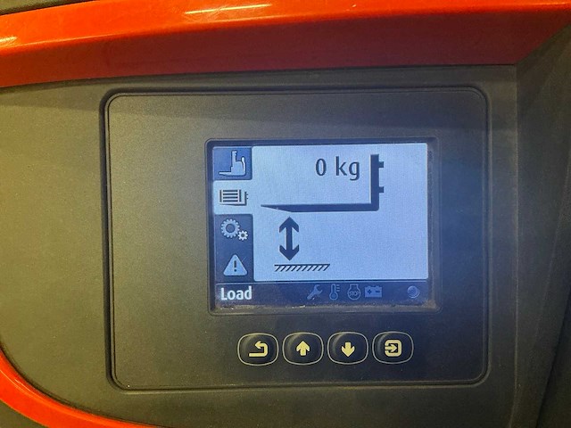 2020 linde l16ap stapelaar met triplex mast en weeg systeem - afbeelding 4 van  4