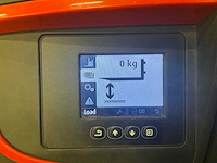 2020 linde l16ap stapelaar met triplex mast en weeg systeem - afbeelding 4 van  4