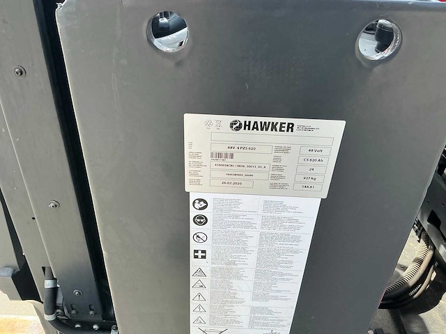 2020 linde r14-01 reach truck - afbeelding 51 van  64