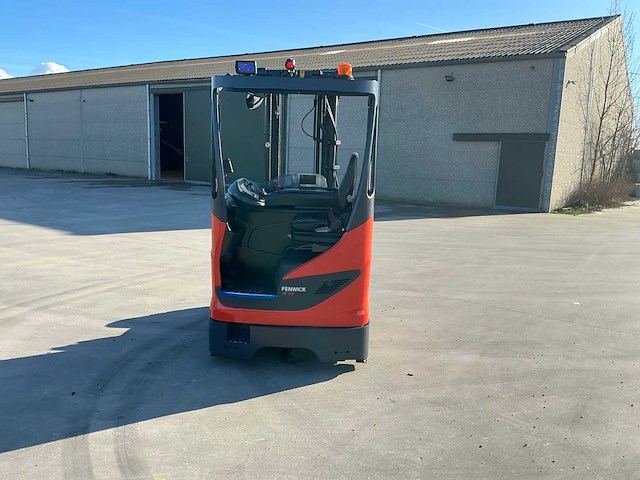 2020 linde r14g-01 reach truck op grote wielen en vorkversteller - afbeelding 35 van  78