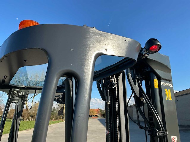 2020 linde r14g-01 reach truck op grote wielen en vorkversteller - afbeelding 54 van  78