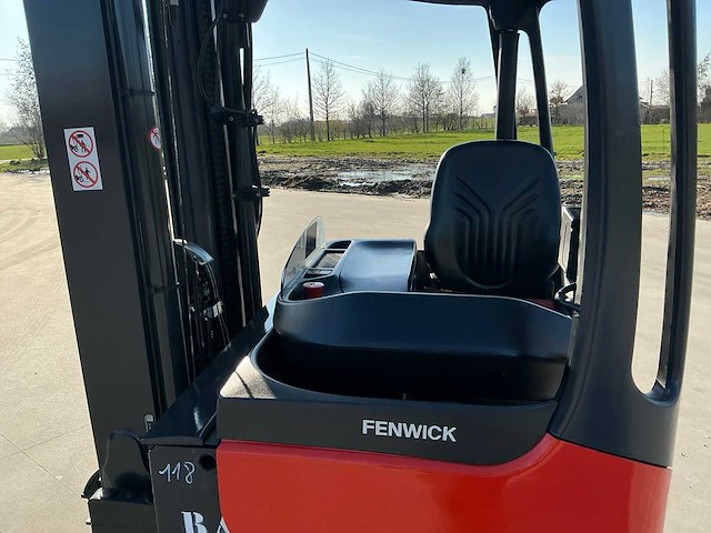 2020 linde r14g-01 reach truck op grote wielen en vorkversteller - afbeelding 65 van  78