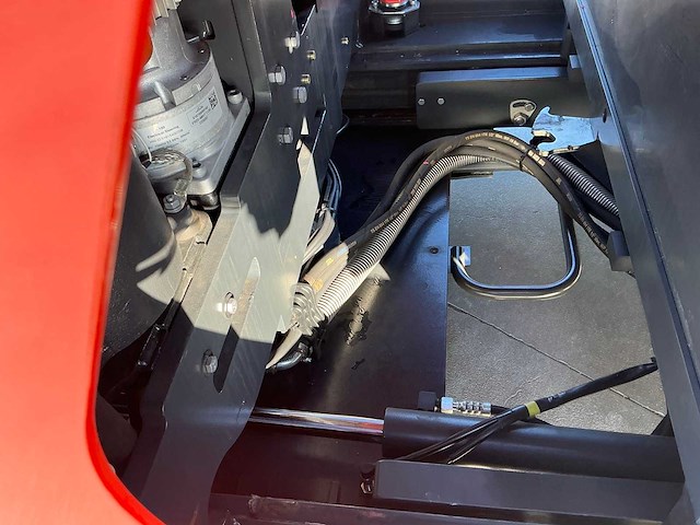 2020 linde r14g-01 reach truck op grote wielen en vorkversteller - afbeelding 73 van  78