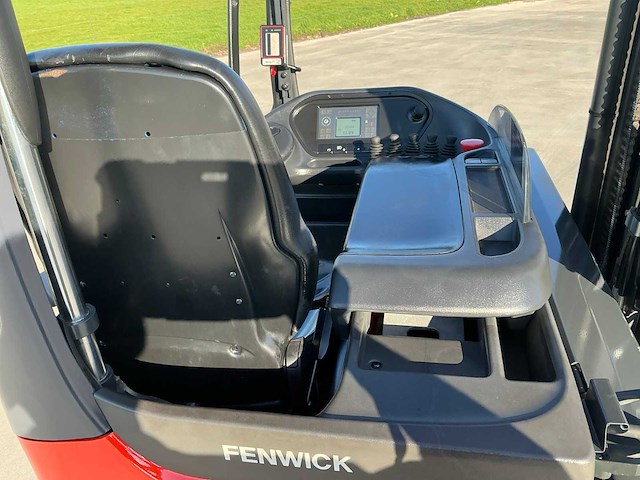 2020 linde r14g-01 reach truck op grote wielen en vorkversteller - afbeelding 44 van  78