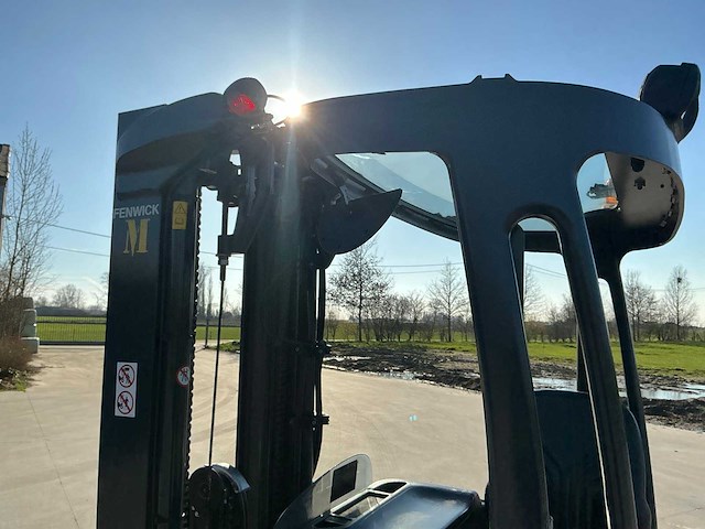 2020 linde r14g-01 reach truck op grote wielen en vorkversteller - afbeelding 62 van  69