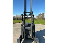 2020 linde r14g-01 reach truck op grote wielen en vorkversteller - afbeelding 3 van  56