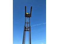 2020 linde r14g-01 reach truck op grote wielen en vorkversteller - afbeelding 5 van  56