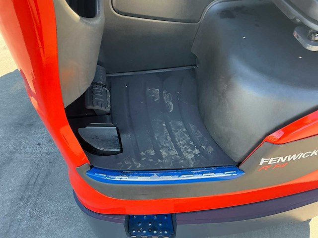 2020 linde r14g-01 reach truck op grote wielen en vorkversteller - afbeelding 45 van  56